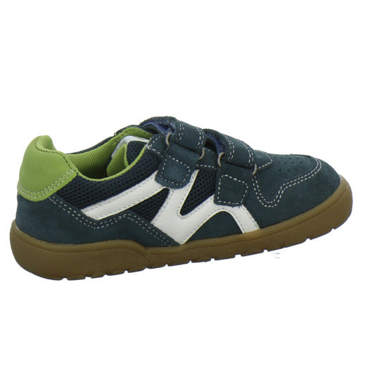 Lurchi Jamin Barefoot Halbschuhe Blau-kombi - 360° Ansicht