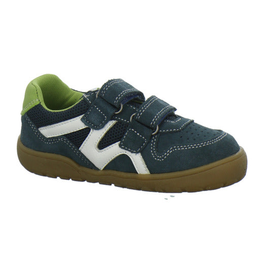 Lurchi Jamin Barefoot Halbschuhe Blau-kombi - 360° Ansicht