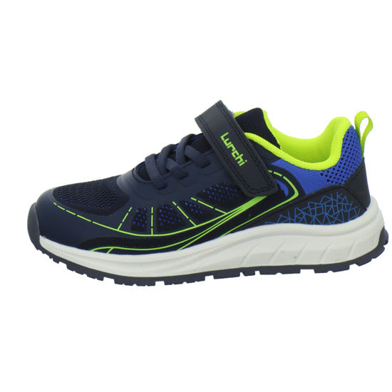 Lurchi Aito Halbschuhe Blau-kombi - 360° Ansicht