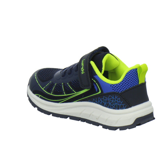 Lurchi Aito Halbschuhe Blau-kombi - 360° Ansicht
