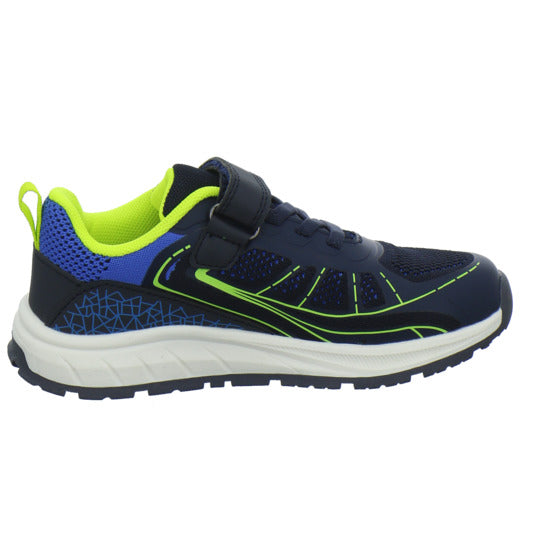 Lurchi Aito Halbschuhe Blau-kombi - 360° Ansicht