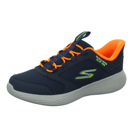 Skechers Halbschuhe Jungen SLIP INS GO RUN Blau-kombi