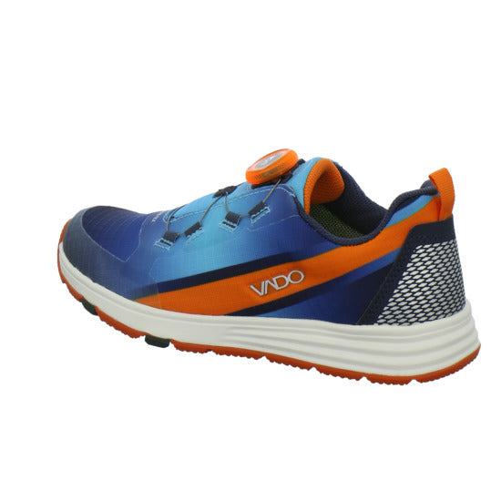 Vado Halbschuhe Jungen Sky Blau-kombi