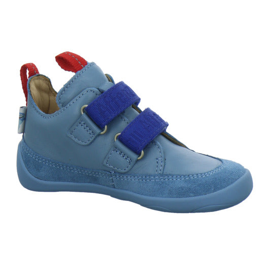 Affenzahn Leder Buddy Halbschuhe Denim - 360° Ansicht