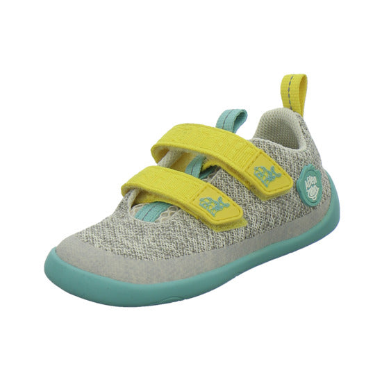 Affenzahn Halbschuhe Jungen Knit Happy Hellgrau
