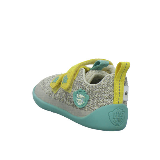 Affenzahn Halbschuhe Jungen Knit Happy Hellgrau