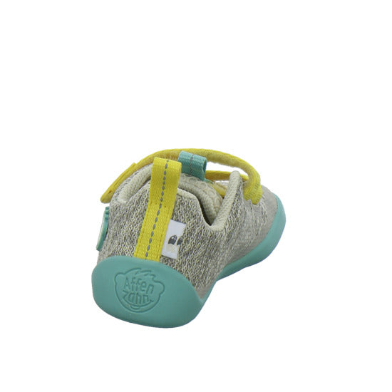 Affenzahn Halbschuhe Jungen Knit Happy Hellgrau