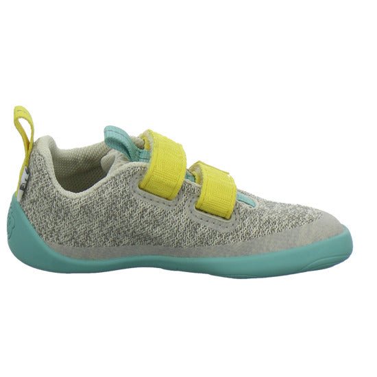 Affenzahn Halbschuhe Jungen Knit Happy Hellgrau
