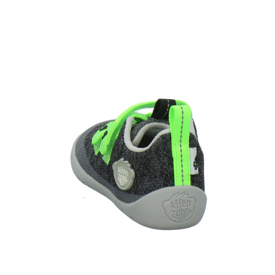 Affenzahn Knit Happy Halbschuhe Grau-kombi - 360° Ansicht