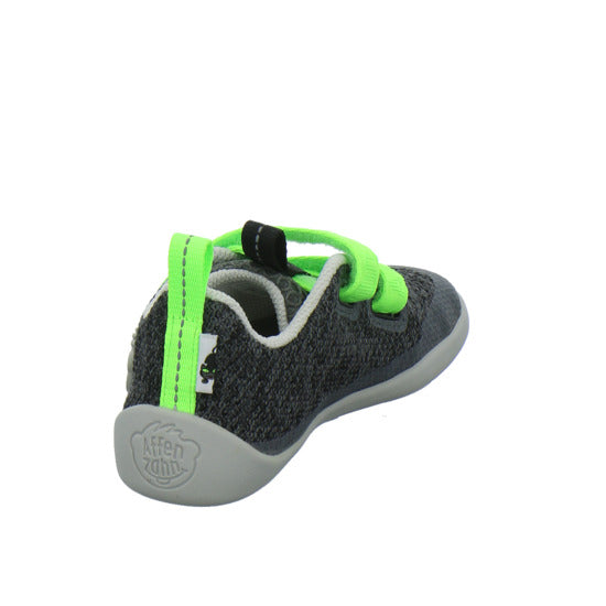 Affenzahn Knit Happy Halbschuhe Grau-kombi - 360° Ansicht