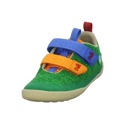 Affenzahn Knit Happy Halbschuhe grün - 360° Ansicht