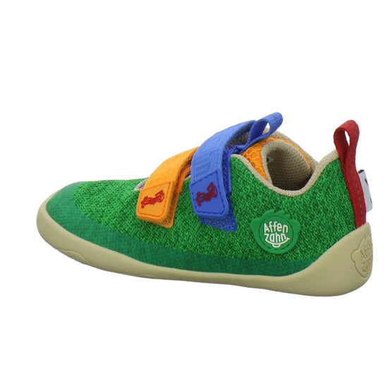 Affenzahn Knit Happy Halbschuhe grün - 360° Ansicht
