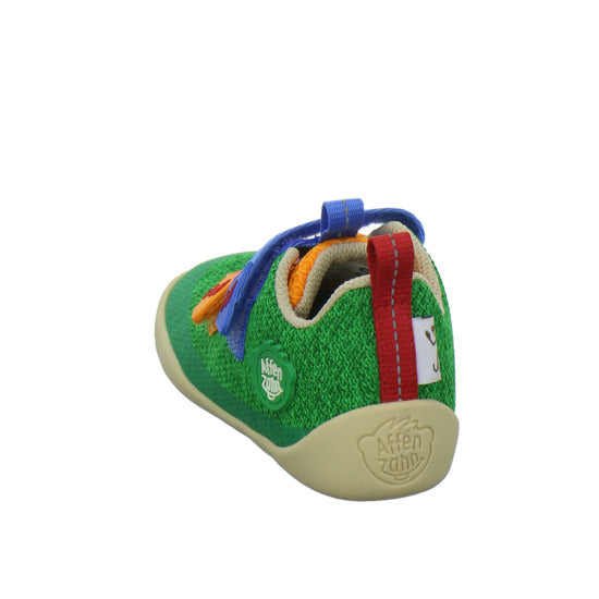 Affenzahn Knit Happy Halbschuhe grün - 360° Ansicht