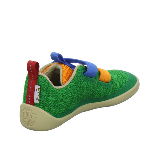 Affenzahn Knit Happy Halbschuhe grün - 360° Ansicht
