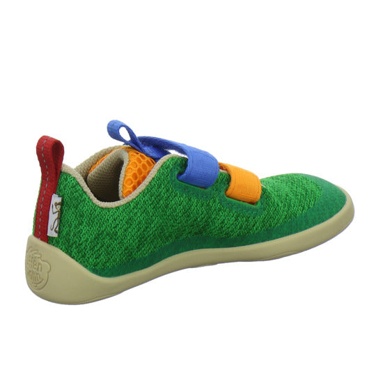 Affenzahn Knit Happy Halbschuhe grün - 360° Ansicht