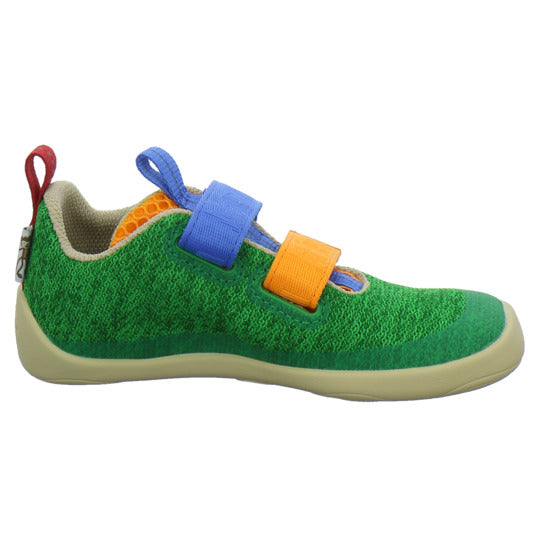 Affenzahn Knit Happy Halbschuhe grün - 360° Ansicht