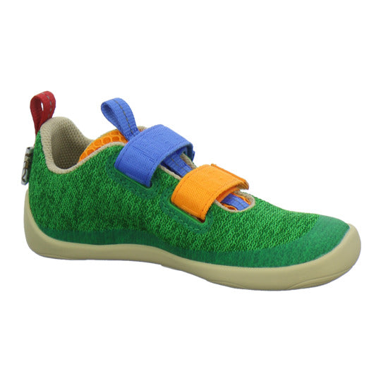 Affenzahn Knit Happy Halbschuhe grün - 360° Ansicht