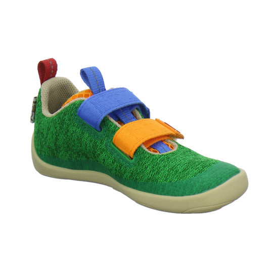 Affenzahn Knit Happy Halbschuhe grün - 360° Ansicht