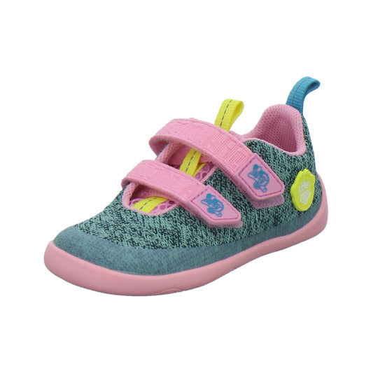 Affenzahn Halbschuhe Jungen Knit Happy grün