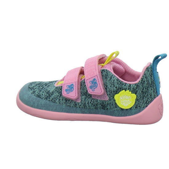 Affenzahn Halbschuhe Jungen Knit Happy grün