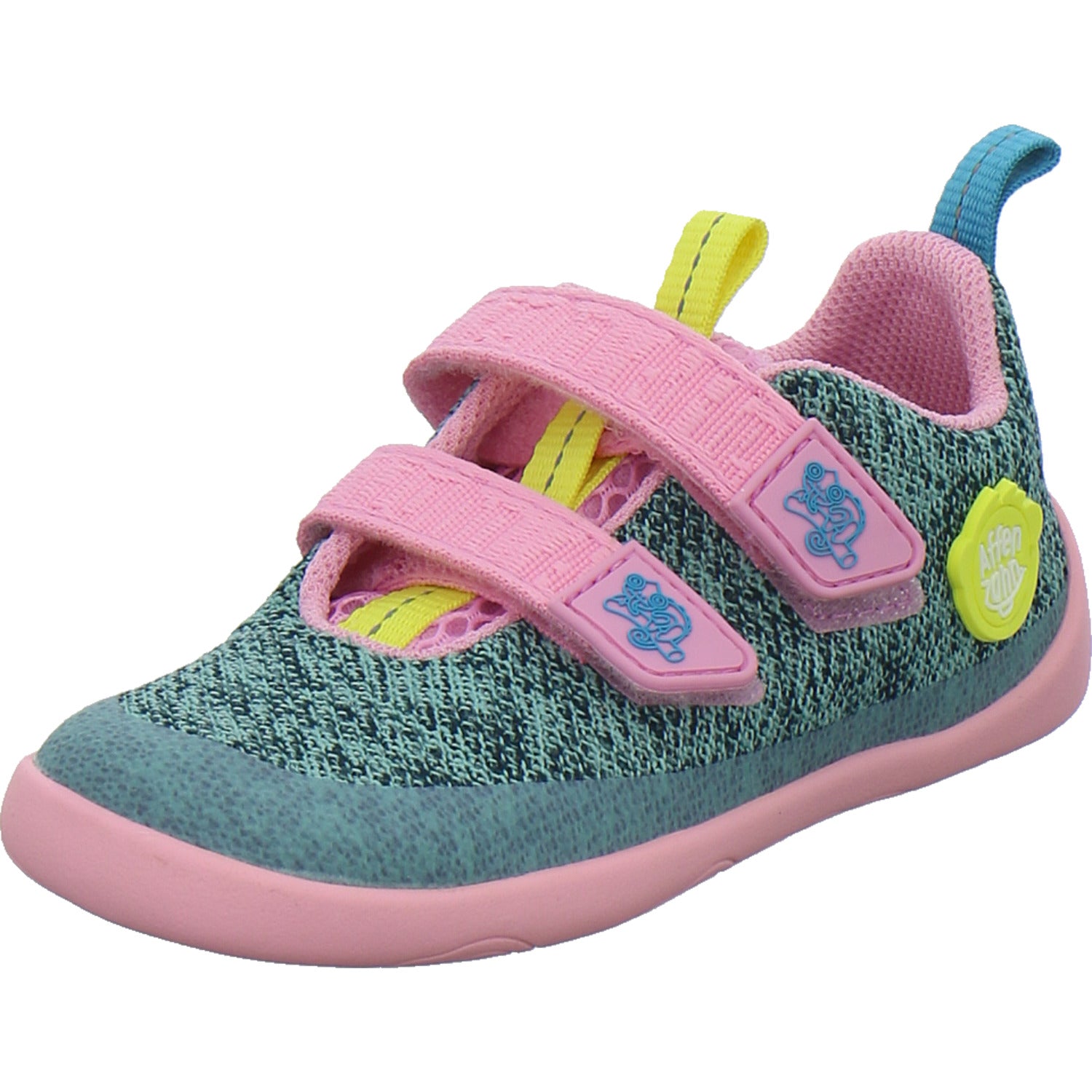 Affenzahn Halbschuhe Jungen Knit Happy grün