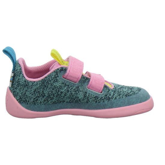 Affenzahn Halbschuhe Jungen Knit Happy grün
