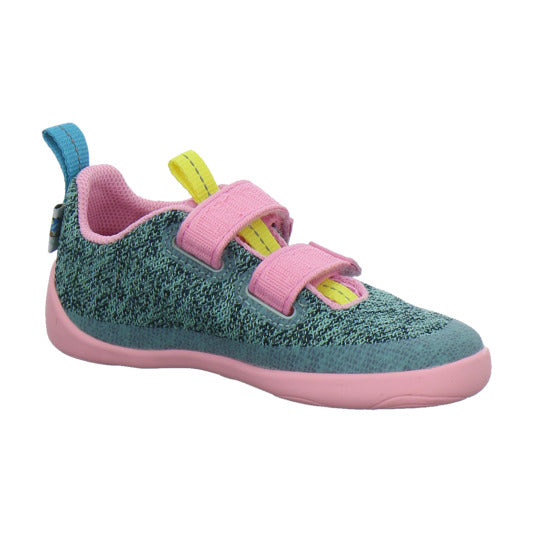 Affenzahn Halbschuhe Jungen Knit Happy grün