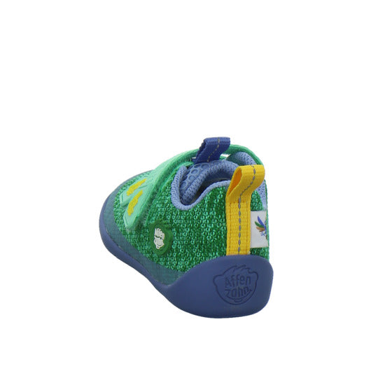 Affenzahn Halbschuhe Jungen Knit Happy grün