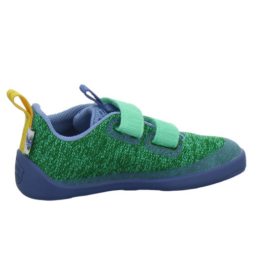 Affenzahn Halbschuhe Jungen Knit Happy grün
