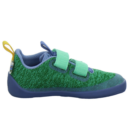 Affenzahn Halbschuhe Jungen Knit Happy grün