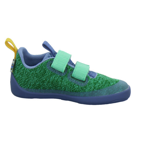 Affenzahn Halbschuhe Jungen Knit Happy grün