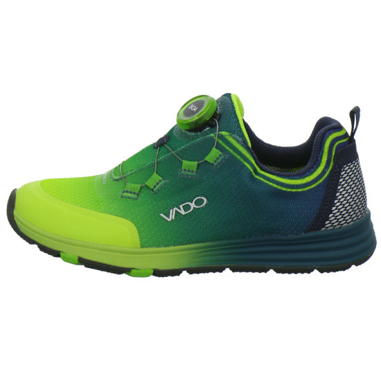 Vado Halbschuhe Jungen Fade grün
