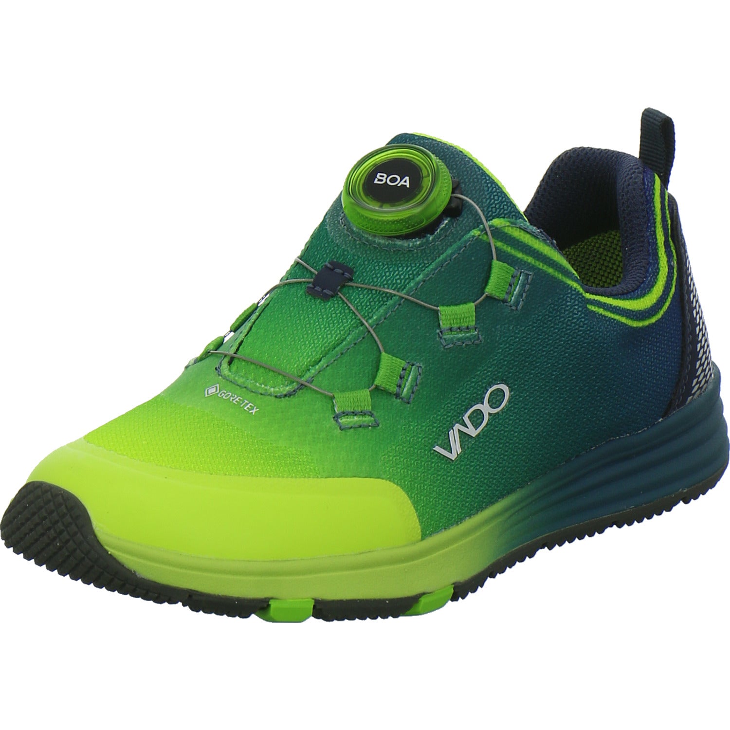 Vado Halbschuhe Jungen Fade grün