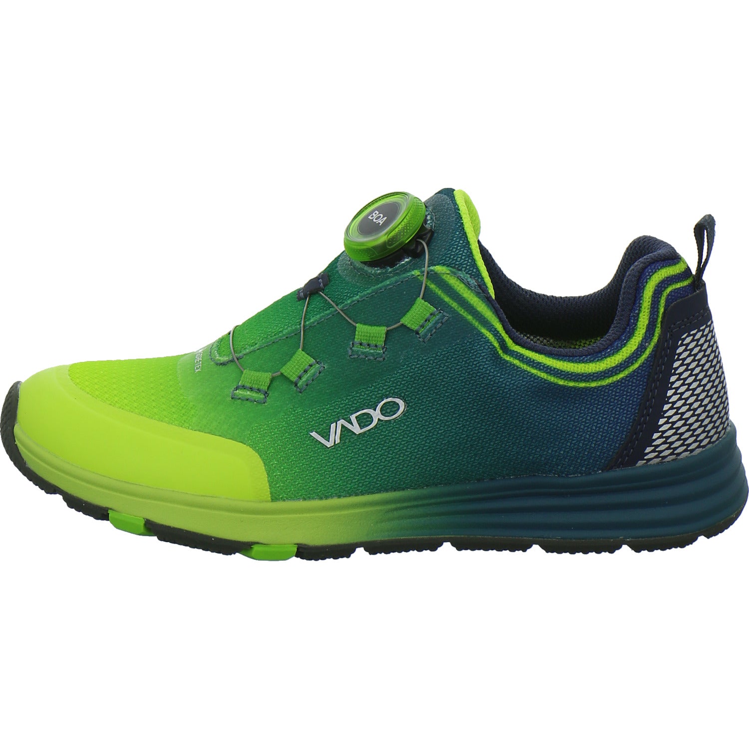 Vado Halbschuhe Jungen Fade grün