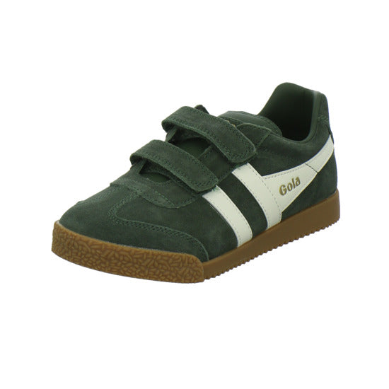 Gola Halbschuhe Jungen Harrier Strap oliv