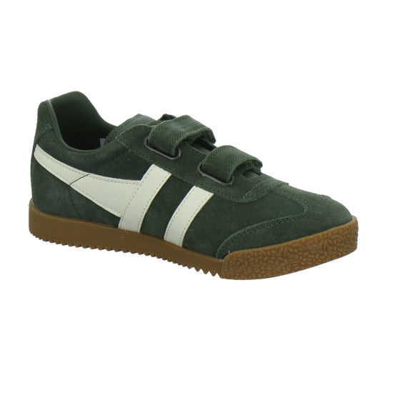 Gola Halbschuhe Jungen Harrier Strap oliv