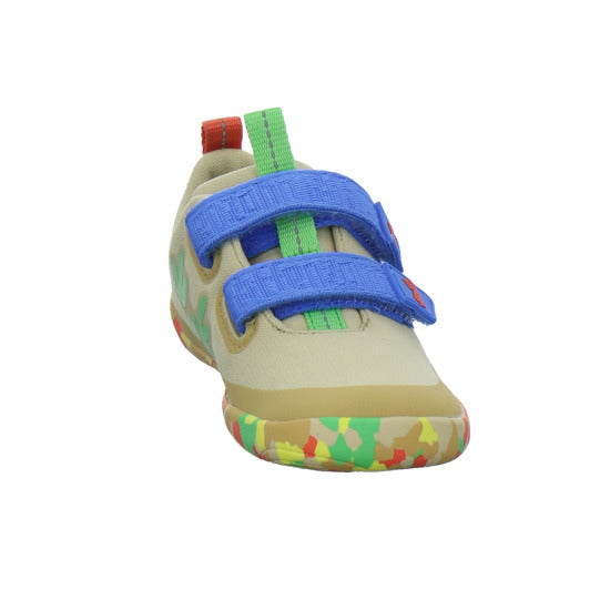 Affenzahn Halbschuhe Jungen Baumwolle Lucky Beige-kombi