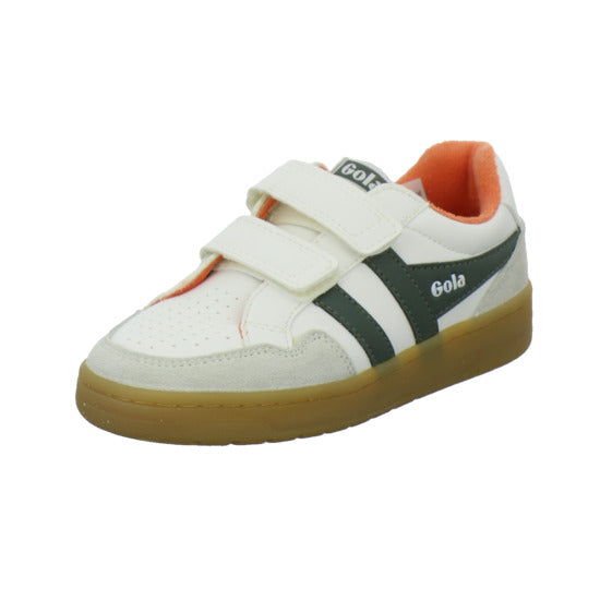 Gola Halbschuhe Jungen Eagle Strap Weiß-kombi