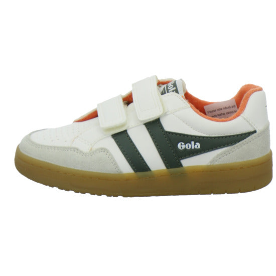 Gola Halbschuhe Jungen Eagle Strap Weiß-kombi