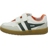 Gola Halbschuhe Jungen Eagle Strap Weiß-kombi