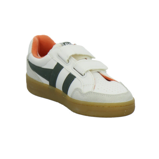 Gola Halbschuhe Jungen Eagle Strap Weiß-kombi