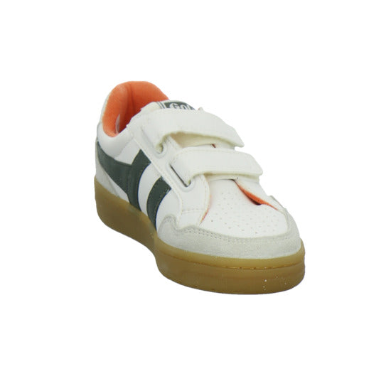Gola Halbschuhe Jungen Eagle Strap Weiß-kombi
