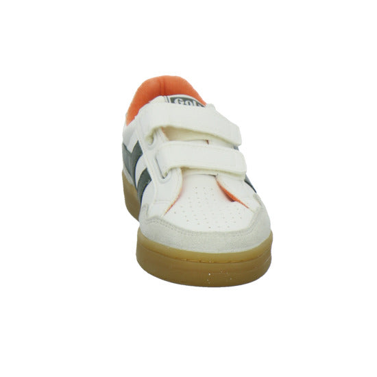 Gola Halbschuhe Jungen Eagle Strap Weiß-kombi