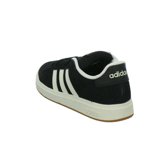 ADIDAS Grand court K Halbschuhe Schwarz-kombi - 360° Ansicht