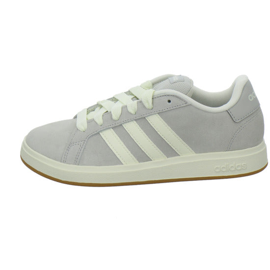 ADIDAS Grand court K Halbschuhe Hellgrau - 360° Ansicht
