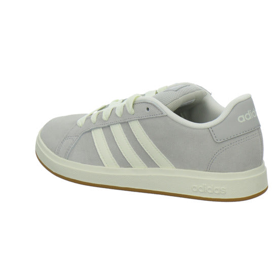 ADIDAS Grand court K Halbschuhe Hellgrau - 360° Ansicht