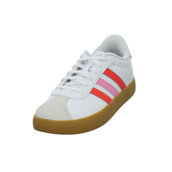 ADIDAS VL Court K Halbschuhe Weiß-kombi - 360° Ansicht