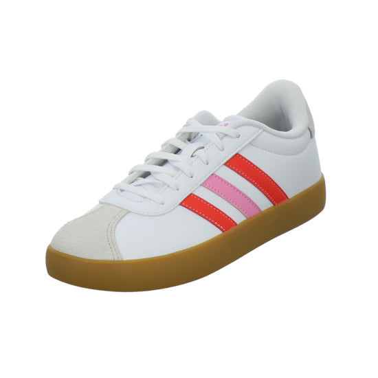 ADIDAS VL Court K Halbschuhe Weiß-kombi - 360° Ansicht