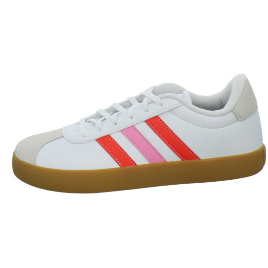 ADIDAS VL Court K Halbschuhe Weiß-kombi - 360° Ansicht