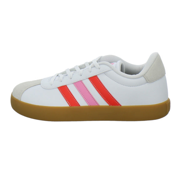 ADIDAS VL Court K Halbschuhe Weiß-kombi - 360° Ansicht